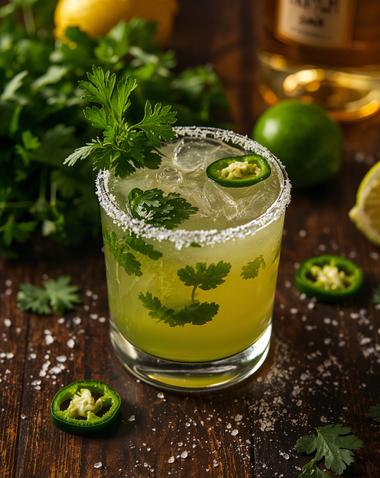 Cilantro Jalapeño Margarita