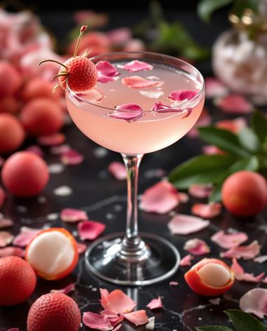 Lychee Rose Martini