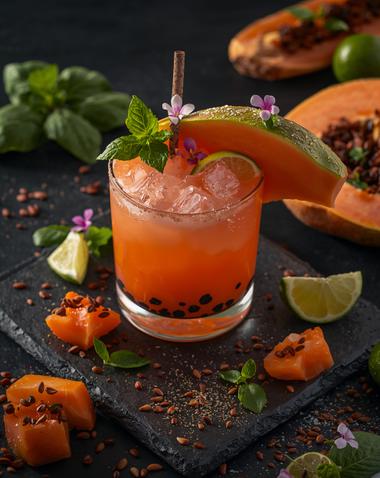 Papaya Sunset Smash