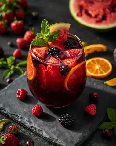 Watermelon Red Sangria Bowl