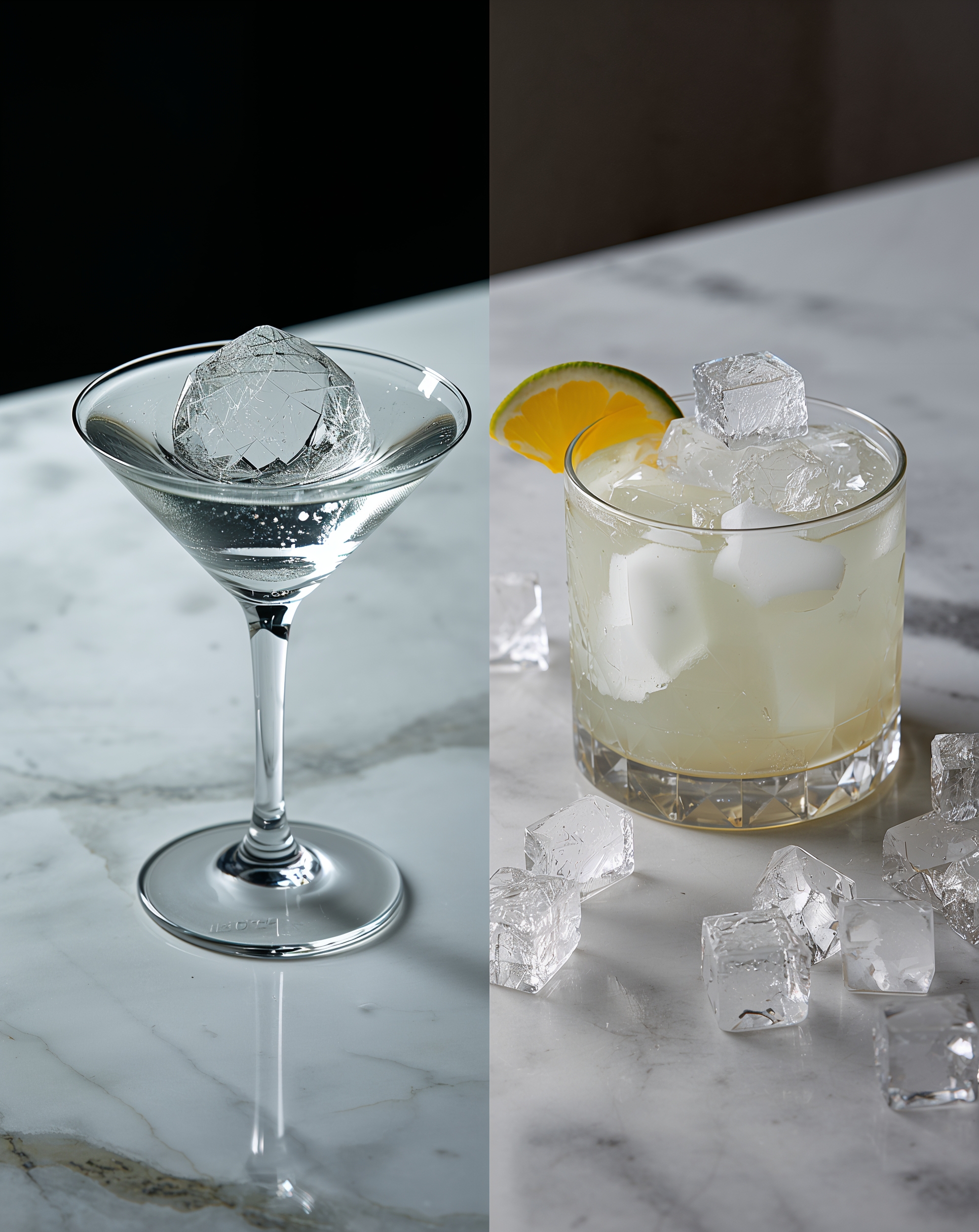 Crystal and Ice cocktail category